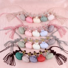 방울매듭돌띠 ver4 매듭술띠 전통매듭장식 매듭띠 한복허리띠 아기돌띠 남아한복악세사리 백일잔치 한복아이템 여아한복장신구 명절한복