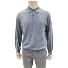 인디안 웰메이드 남성 솔리드 폴로에리 카라 니트 MIV BL3F 8161