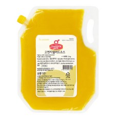 쉐프원 오렌지 샐러드소스 2kg x 2개