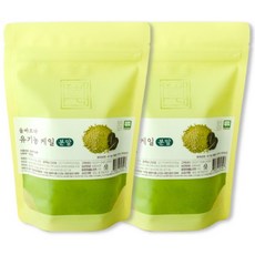올바르다 유기농 케일 가루 분말, 2개, 100g