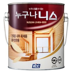 KCC 누구나니스 유광 4L, 투명, 1개