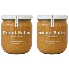 더핀더가스빈컬 네덜란드 100% 무첨가 땅콩버터 잼 - 코코넛 바다소금 / 소비기한: 26.04.08, 380g, 2개