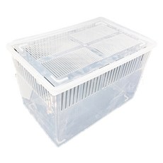 JIF 적재형케이지 특대형 크레스티드게코 사육장 합사장 키우기 슈퍼푸드, 1개, 반투명