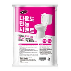 브이텍 다용도 만능 백 시멘트 1Kg, 2개