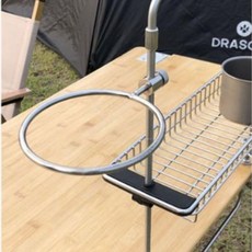 칠나무 IGT테이블 클램프 행어 진열대 TTA행거 악세사리 소품정리 컵건조대, 1개, 씨에라컵 홀더