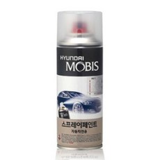 순정품 현대 그랜져HG AA 블랙다이아몬드 스프레이 자동차 차량용 도색 카페인트, AA 블랙다이아몬드 스프레이(모비스), 1개