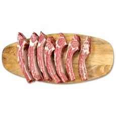 (미국산)왕갈비탕용(미티백립)2kg(롱컷팅) 살많은 /소등갈비/왕갈비탕/갈비찜/숯불구이/공룡갈비/, 1개, 2kg