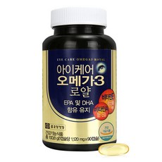 종근당건강 아이케어 오메가3 로얄, 90정, 3개