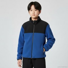 유니클로 주니어 후리스 집업 풀집재킷 키즈 플리스 학생 아동 어린이 간절기 점퍼