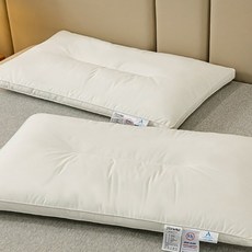 세카이젠 빨아쓰는 호텔급 베개솜 낮은베개1+1 6cm, 화이트, 1개