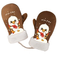 천하무적 키즈 기모 벙어리장갑 초등 아동 방한 장갑