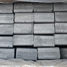 [뉴대산 참깨숯] 대나무숯 사각 절탄 9kg 참숯 캠핑숯 백탄 비장탄 바베큐 구이용 캠핑용, 1박스