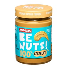 안드로스 비넛츠 100% 무가당 땅콩버터 무첨가 크리미 피넛버터 프랑스땅콩잼, 1개, 320g 1개, 320g
