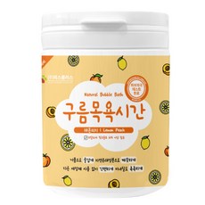 미스플러스 구름목욕시간 대팩 거품 입욕파우더 레몬피치, 500g, 6개
