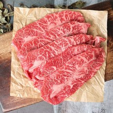[햇님목장] 지리산 산청 유기농 한우 부채살 300g, 1세트