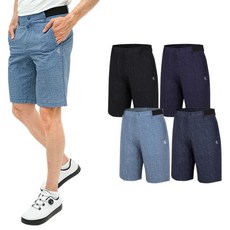 김영주 남성 골프웨어 프리미 나염 반바지 남자 밴딩 바지