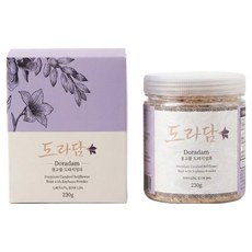 도라담 한입 콩고물 도라지정과 수제 디저트 콩가루 건강간식, 1개, 230g