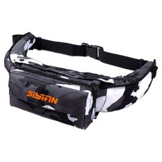 허리구명조끼 벨트형구명조끼 경량 선상 낚시, 화이트 카모플라주 자동