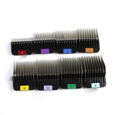 왈 스텐레스 애견미용 클리퍼 바리깡탭 클리콤 이발기탭 8개 1set, 왈 스텐레스 클리콤