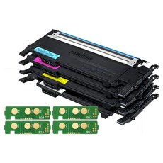 삼성 호환 토너칩 CLT-510S 515S C563FW C565W C513W C510W, CLT-515S 4색 세트, 1개