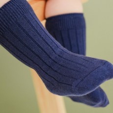 [꿈과별]레인보우 골지 니삭스 아기양말 유아 반스타킹 장목양말