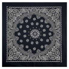 마우셀 빅사이즈 70x70cm 반다나 런닝 등산 페이즐리 12컬러 반다나 페이즐리 면 레트로 동아 스카프 등산 캠핑 손수건 1장