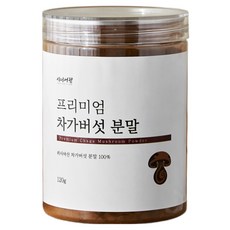 러시아 차가버섯 분말 100%, 120g, 1개