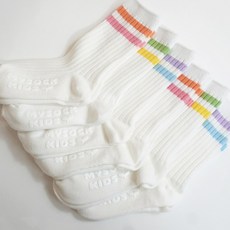 마이싹 사계절 아동용 코코 링글 장목 양말 3켤레