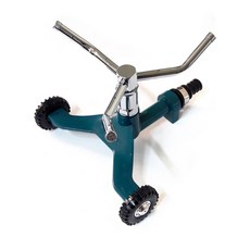 가든쿡 스프링클러 세트 KR-8320A/3arm 바퀴형 이동식 회전 잔디 비닐하우스 텃밭, 1개