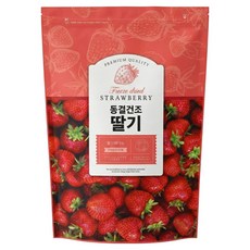 대용량 동결건조 미니딸기칩 건딸기과 동결건조 과일칩 대용량 간식 아이간식 2세대 쫀득쿠키 재료 베이킹, 1000g, 1개