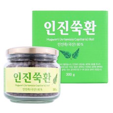 [진안고원농산] 청정지역 무농약 직접 재배 제조 인진쑥환, 300g, 1개