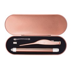 LED 귀이개 + 핀셋 로즈골드, 1세트