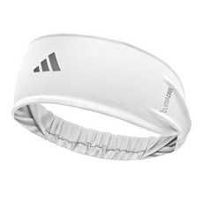 아디다스 에어로레디 스포츠 헤드밴드 안정적 착용감 헤어밴드 운동 머리끈 등산 런닝 테니스, 화이트, 1개