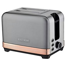 블랙앤데커 슈넬 자동 팝업 토스트기 2구 토스터기, BXET2001-A  7단계굽기조절 펄그레이