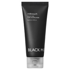 밀크터치 블랙 머드 포어 모공 피지 왁싱 마스크, 1개, 80ml, 1개입