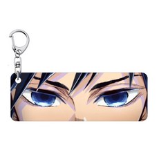 귀살대 혈귀 빛나는 눈동자 아크릴 귀칼 키링, 1개, 눈동자-기유