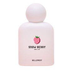 [벨망] 생딸기 향수 설향딸기향 학생 기념일 살냄새 달콤한 딸기 향수 SNOW BERRY, 1개, 50ml