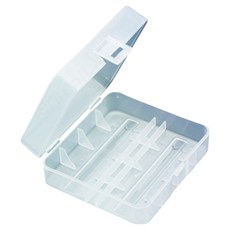 - 26650배터리케이스 충전지 건전지 안전보관함 2P용, 2개, 1개입