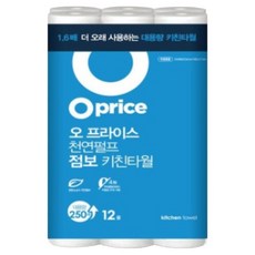 오프라이스 더 오래쓰는 점보 키친타올, 24개, 250개입