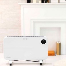 위니즈랩 사무실 전기난로 가정용 온풍기 히터 욕실난방기, MTI-HRV2WOS2, 화이트