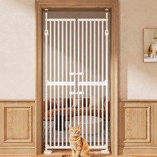 kiwObOri 寵物超高款增高安全門 1.8m, 混合顏色, 1個