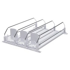 음료 정리 디스펜서 키친핏 슬라이드 냉장고 트레이, 1개, 화이트