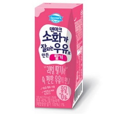 동원 덴마크 소화가 잘되는 우유 딸기맛 락토프리, 190ml, 36개