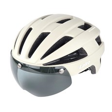 라코 루시도 고글 일체형 자전거 헬멧 전기자전거 미니벨로 킥보드, 2. 매트 샌드베이지, 1개