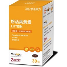 Yoho 悠活原力 葉黃素+蝦紅素 複方軟膠囊 30粒/瓶, 1個, 近效優惠