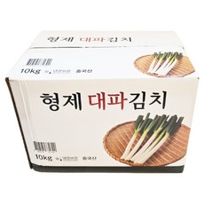 맛찬 형제 대파김치 업소용 대용량, 1개, 10kg