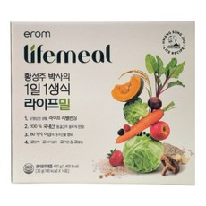 [스페셜] 이롬 황성주 박사의 1일 1생식 뉴밀+ 스페셜 6박스, 420g, 6개
