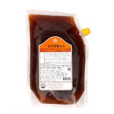 사자표 오리엔탈소스 2kg 박스 드레싱, 5개