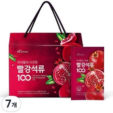 에이치엘사이언스 미녀들의시크릿 빨강석류100 석류즙, 7개, 70ml
