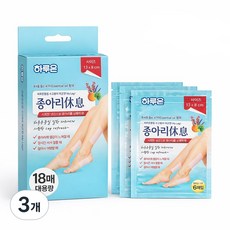 하루온 종아리 휴식 쿨링시트 패치, 18매입, 3개